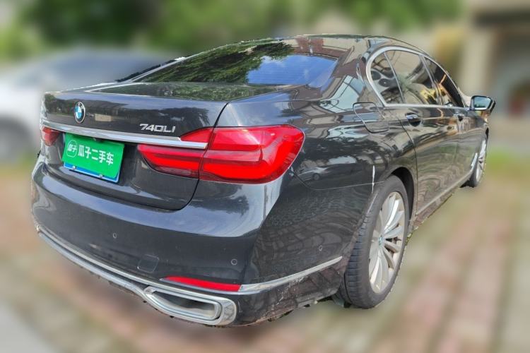 Used BMW 7 Series 2017 740Li xDrive Personalized Custom Edition Rear Right 45 Deg