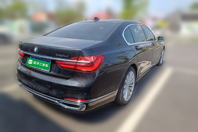 Used BMW 7 Series 2017 740Li Luxury Edition Rear Right 45 Deg