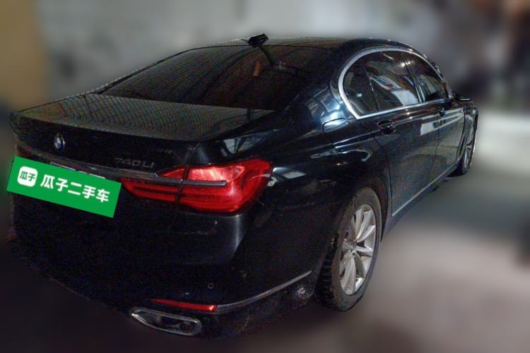 Used BMW 7 Series 2017 730Li Leading Model Rear Right 45 Deg