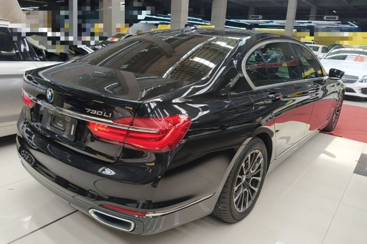 Used BMW 7 Series 2017 730Li Leading Model Rear Right 45 Deg