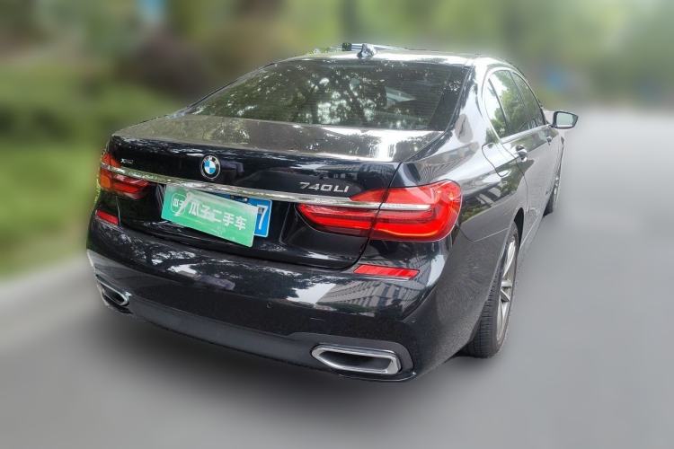 Used BMW 7 Series 2017 740Li xDrive Luxury Edition Rear Right 45 Deg