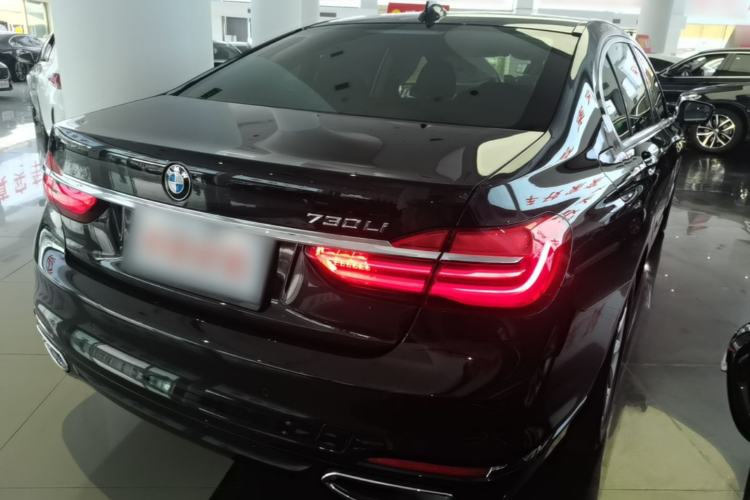 Used BMW 7 Series 2017 730Li Leading Model Rear Right 45 Deg