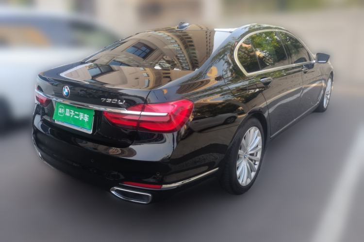 Used BMW 7 Series 2017 730Li Leading Model Rear Right 45 Deg