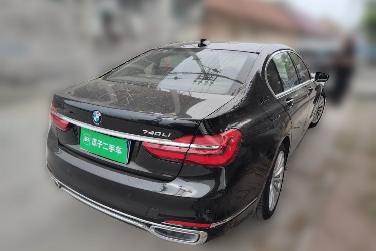 Used BMW 7 Series 2017 740Li Luxury Edition Rear Right 45 Deg