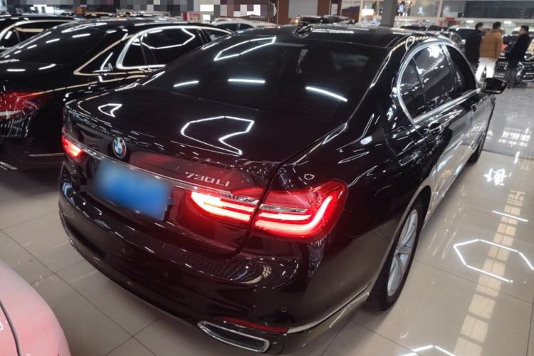 Used BMW 7 Series 2017 730Li Leading Model Rear Right 45 Deg