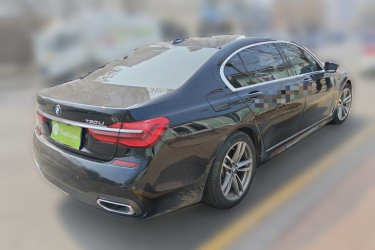 Used BMW 7 Series 2017 730Li Leading Model Rear Right 45 Deg