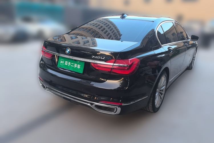 Used BMW 7 Series 2017 730Li Leading Model Rear Right 45 Deg
