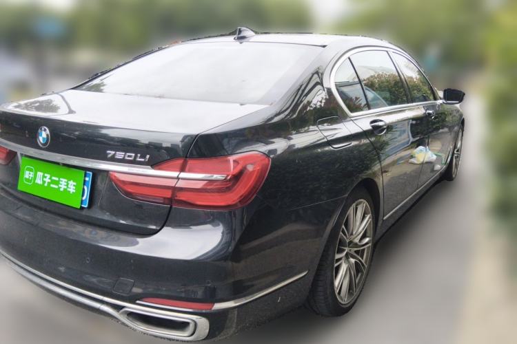 Used BMW 7 Series 2017 750Li xDrive Personalized Custom Edition Four-Seater Rear Right 45 Deg