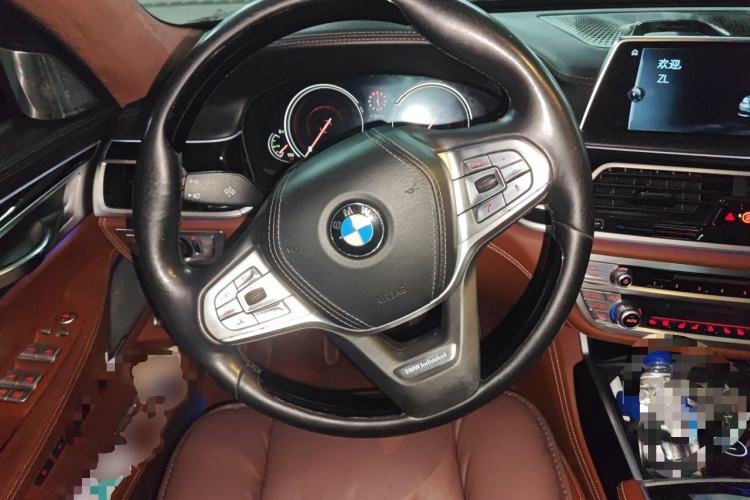 Used BMW 7 Series 2017 750Li xDrive Personalized Custom Edition Four-Seater Steering Wheel