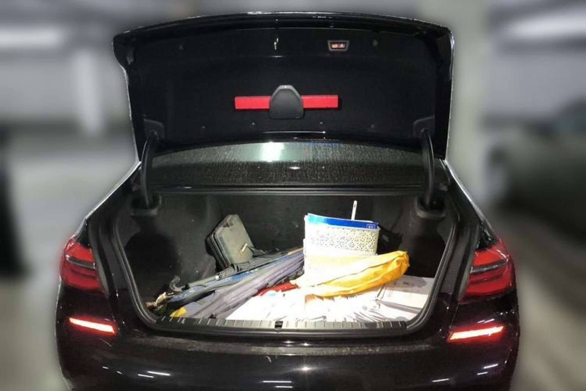 Used BMW 7 Series 2017 730Li Leading Model Trunk
