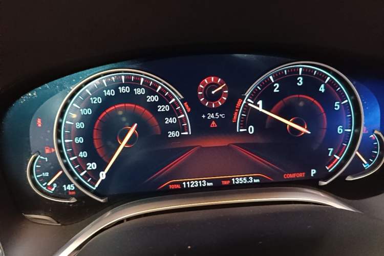 Used BMW 7 Series 2017 730Li Leading Model Instrument Cluster