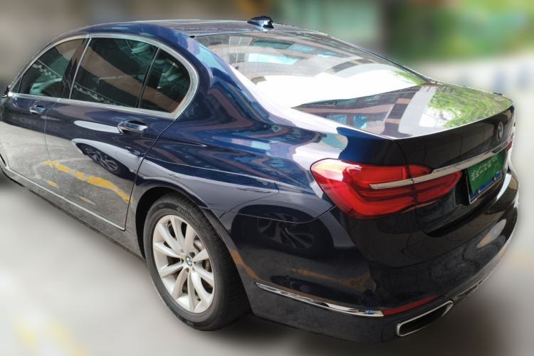 Used BMW 7 Series 2017 730Li Leading Model Rear Left 45 Deg