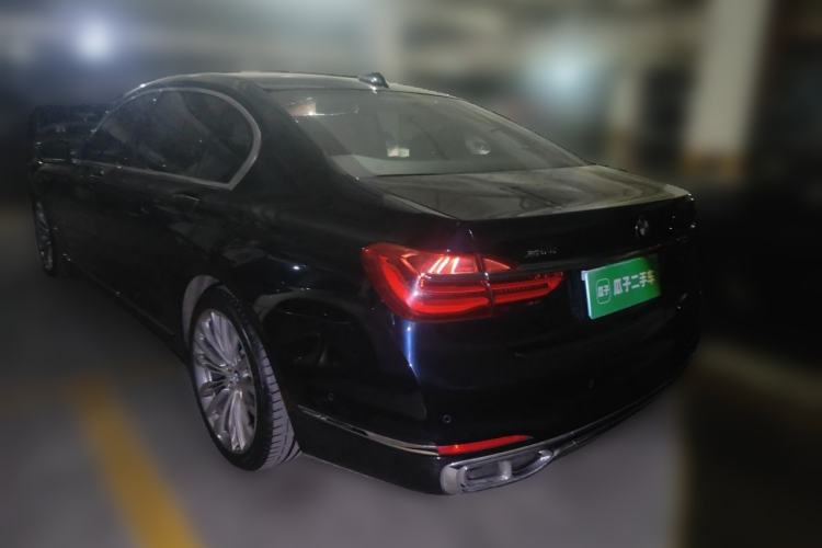 Used BMW 7 Series 2017 M760Li xDrive Excellence Luxury Edition Rear Left 45 Deg