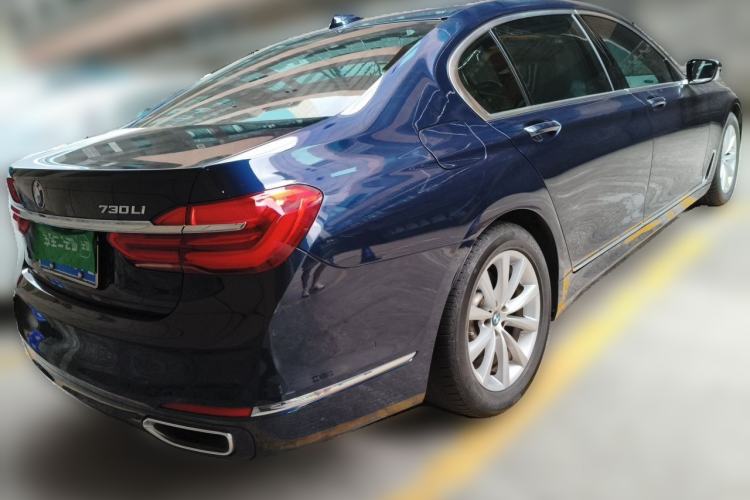 Used BMW 7 Series 2017 730Li Leading Model Rear Right 45 Deg