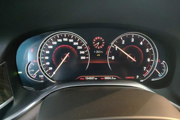 Used BMW 7 Series 2017 730Li Leading Model Instrument Cluster
