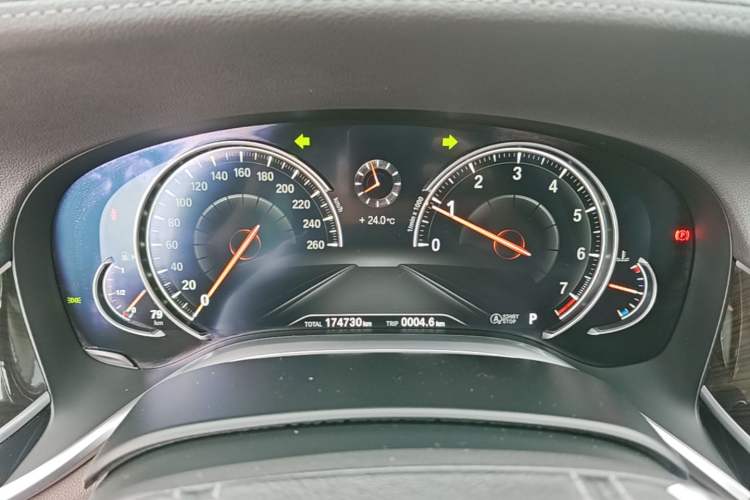 Used BMW 7 Series 2017 730Li Leading Model Instrument Cluster