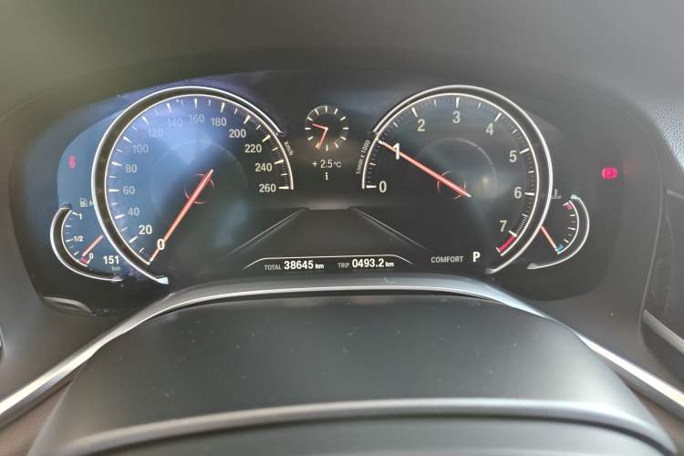 Used BMW 7 Series 2017 730Li Leading Model Instrument Cluster
