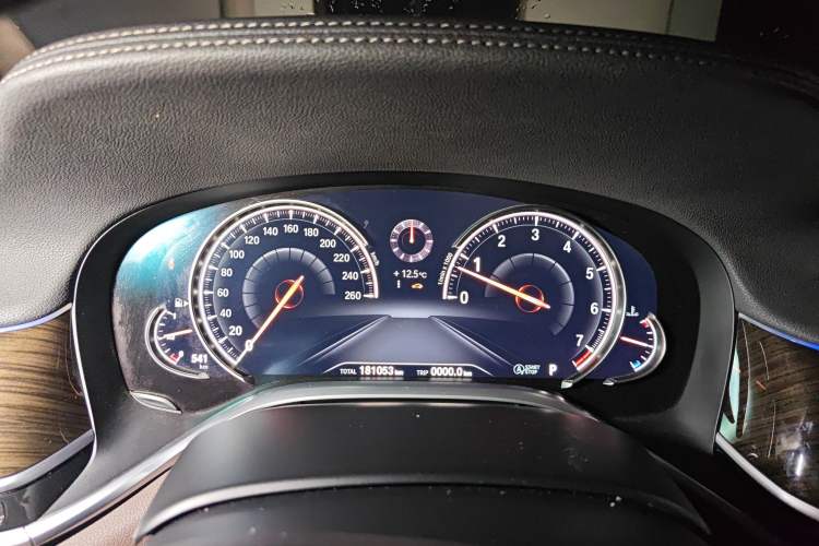 Used BMW 7 Series 2017 730Li Leading Model Instrument Cluster