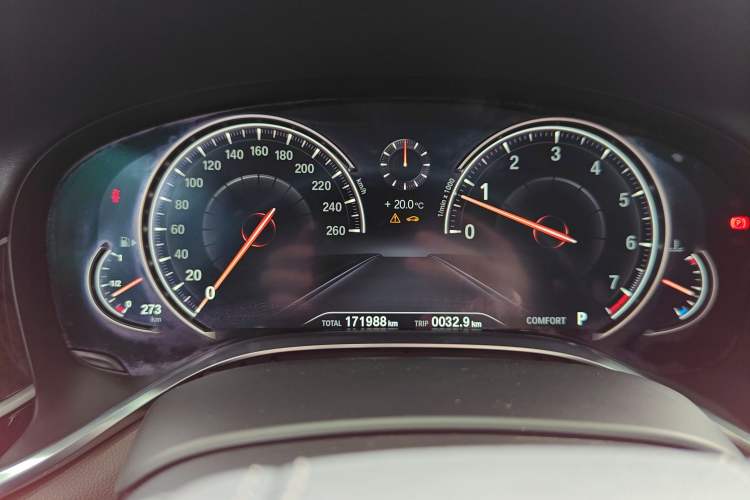 Used BMW 7 Series 2017 730Li Luxury Model Instrument Cluster