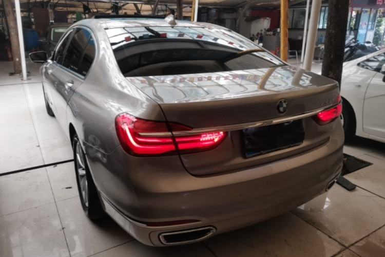 Used BMW 7 Series 2017 730Li Leading Model Rear Left 45 Deg