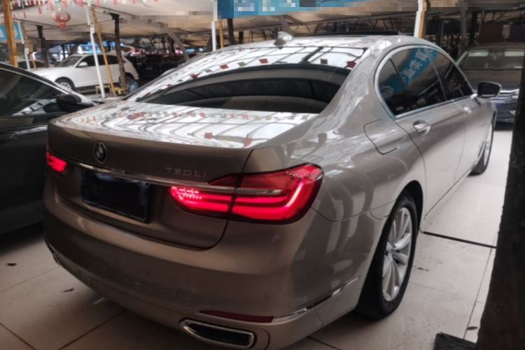 Used BMW 7 Series 2017 730Li Leading Model Rear Right 45 Deg