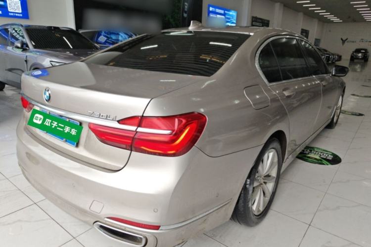 Used BMW 7 Series 2017 730Li Luxury Model Rear Right 45 Deg