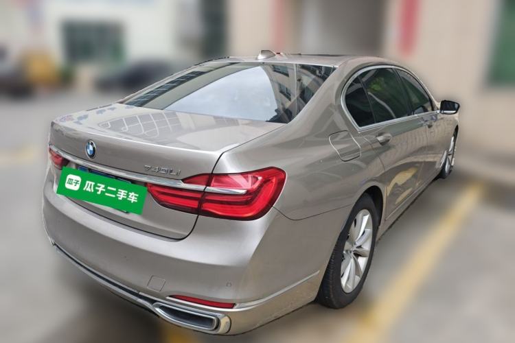 Used BMW 7 Series 2017 730Li Leading Model Rear Right 45 Deg
