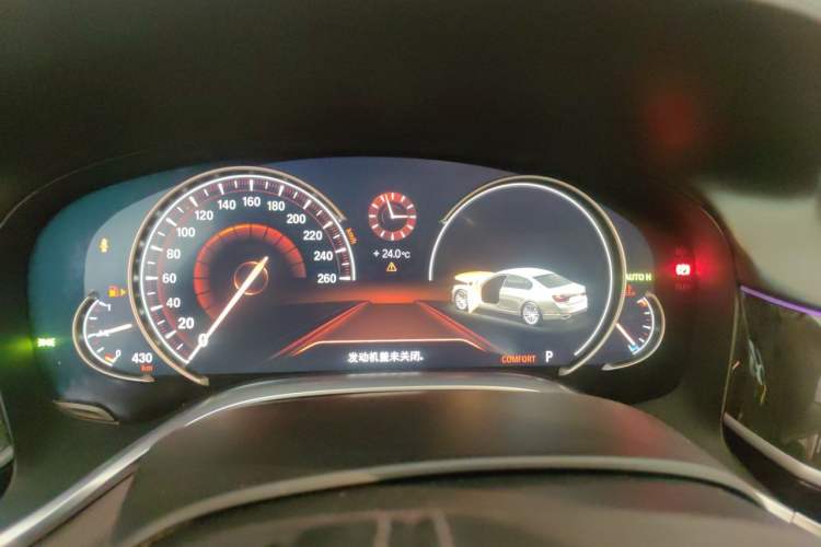 Used BMW 7 Series 2017 730Li Luxury Model Instrument Cluster
