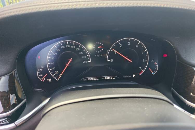 Used BMW 7 Series 2017 730Li Leading Model Instrument Cluster