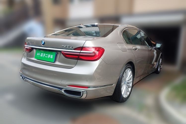 Used BMW 7 Series 2017 740Li xDrive Luxury Edition Rear Right 45 Deg