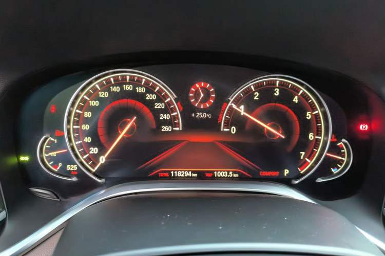 Used BMW 7 Series 2017 730Li Leading Model Instrument Cluster