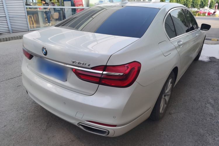 Used BMW 7 Series 2017 730Li Leading Model Rear Right 45 Deg