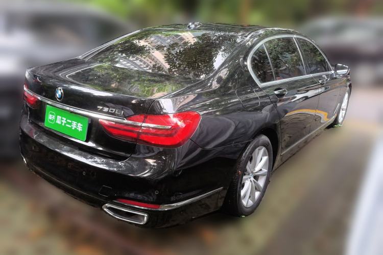 Used BMW 7 Series 2017 730Li Leading Model Rear Right 45 Deg