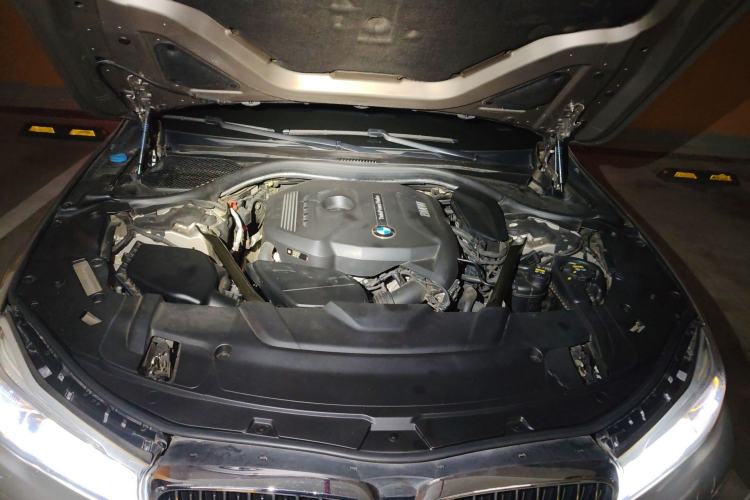 Used BMW 7 Series 2017 730Li Luxury Model Engine Bay
