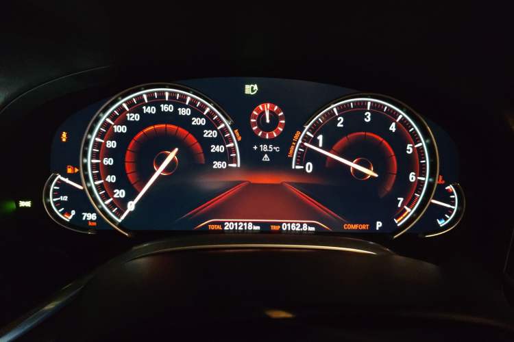 Used BMW 7 Series 2017 730Li Luxury Model Instrument Cluster