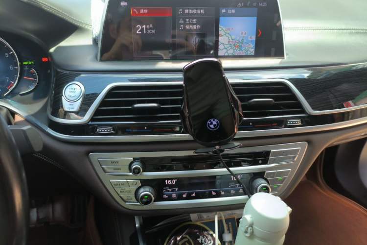 Used BMW 7 Series 2018 740Li M Sport Package Leading Model Audio And AC Panel