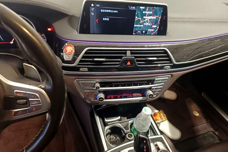 Used BMW 7 Series 2018 730Li Leading Model M Sport Package Audio And AC Panel