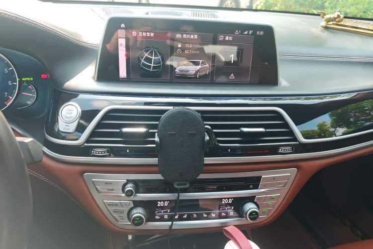 Used BMW 7 Series 2018 740Li M Sport Package Leading Model Audio And AC Panel