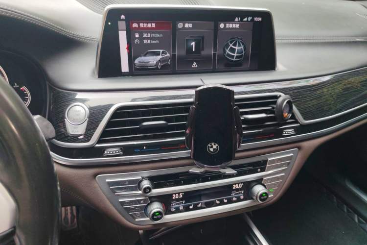 Used BMW 7 Series 2018 740Li M Sport Package Leading Model Audio And AC Panel