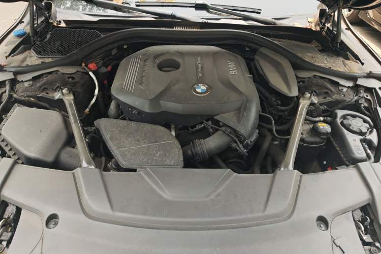 Used BMW 7 Series 2018 730Li Leading Model M Sport Package Engine Bay