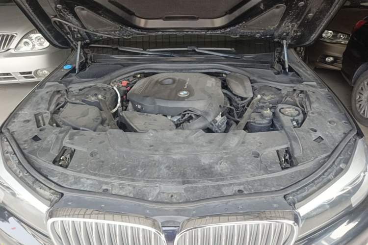 Used BMW 7 Series 2018 730Li Leading Model Excellence Package Engine Bay