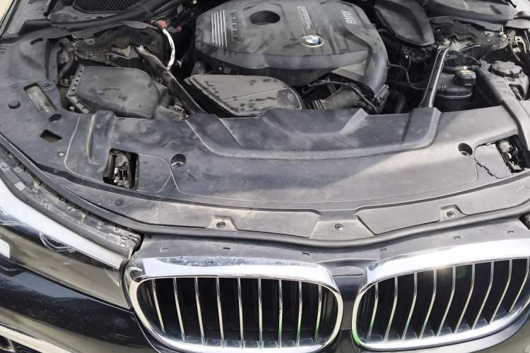 Used BMW 7 Series 2018 730Li Leading Model M Sport Package Engine Bay