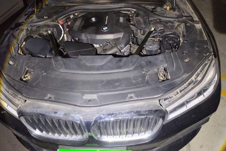 Used BMW 7 Series 2018 730Li Luxury Edition M Sport Package Engine Bay Left
