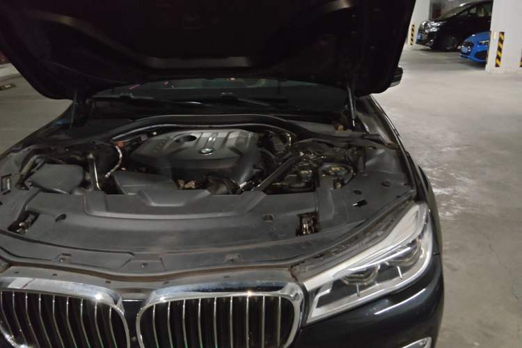 Used BMW 7 Series 2018 730Li Luxury Edition M Sport Package Engine Bay Left