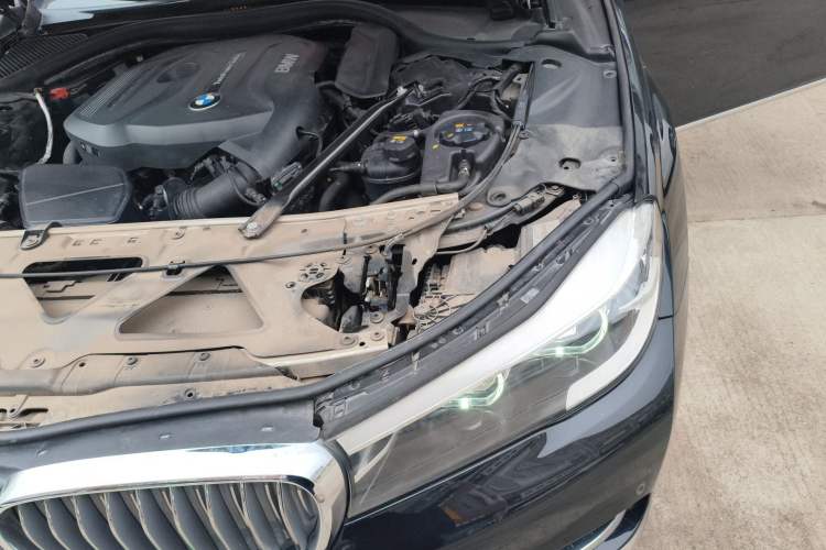 Used BMW 7 Series 2018 730Li Leading Model Excellence Package Engine Bay Left