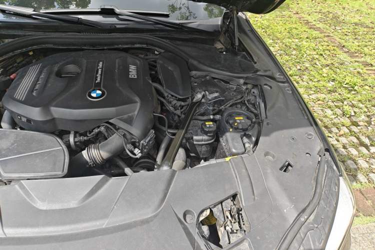 Used BMW 7 Series 2018 730Li Leading Model Excellence Package Engine Bay Left