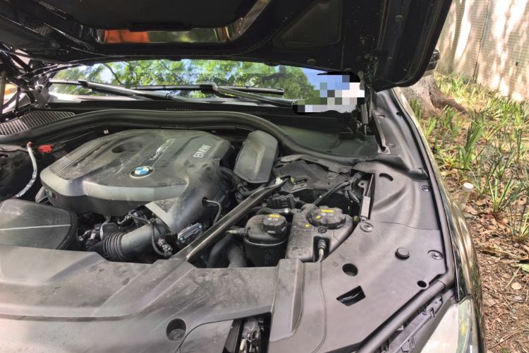 Used BMW 7 Series 2018 730Li Leading Model Excellence Package Engine Bay Left