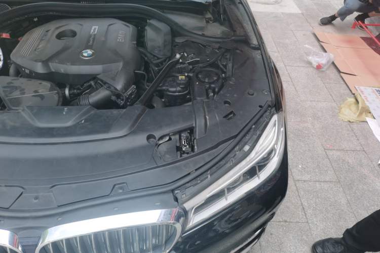Used BMW 7 Series 2018 730Li Luxury Model Excellence Package Engine Bay Left