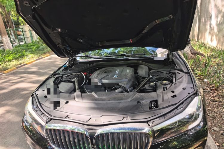 Used BMW 7 Series 2018 730Li Leading Model Excellence Package Engine Bay