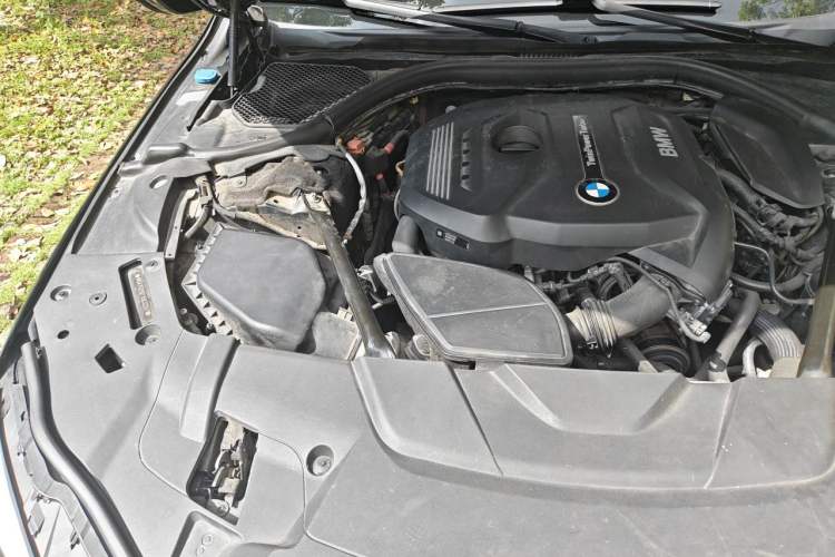 Used BMW 7 Series 2018 730Li Leading Model Excellence Package Engine Bay Right